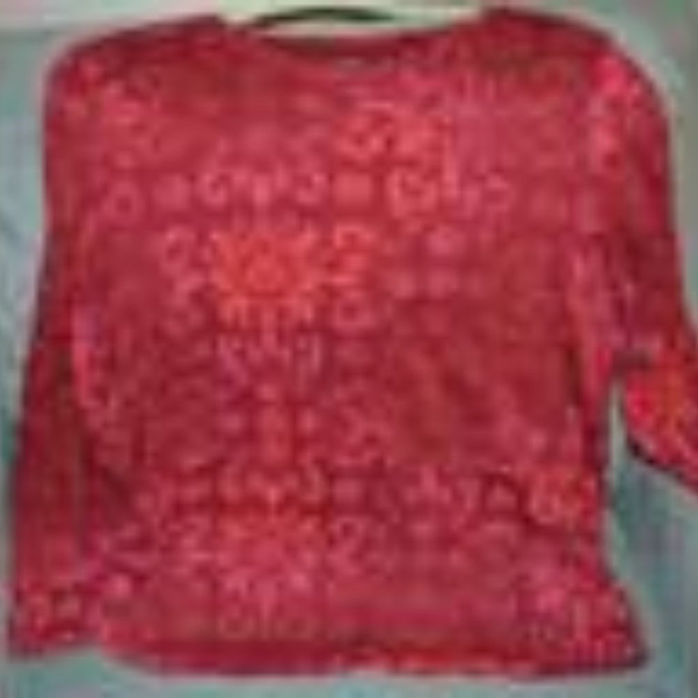 Sonoma Everyday Tee Red Pattern PXL